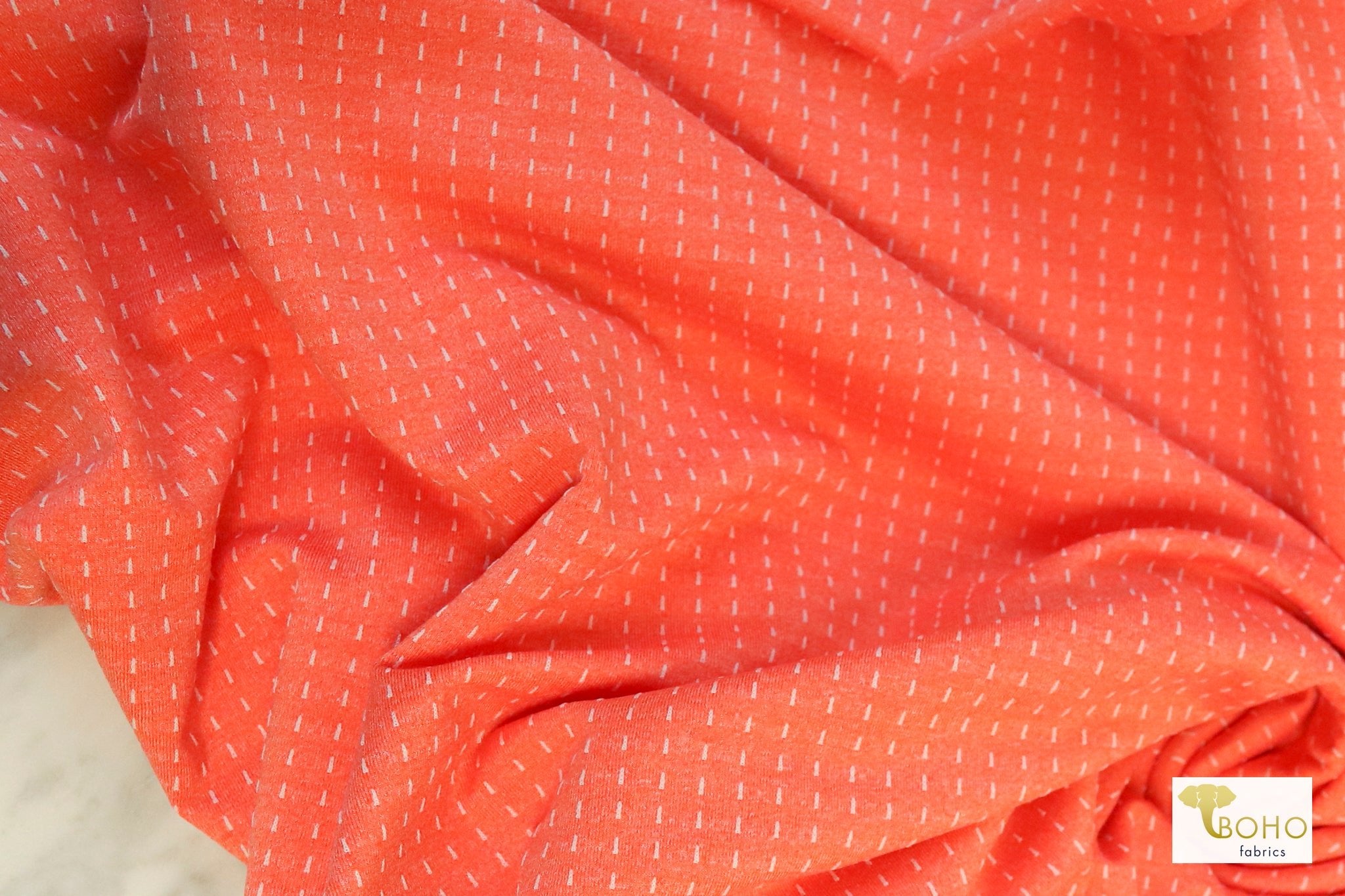 10/04/2024 Fabric Happy Hour! Hallowed Orange, Athletic Knit Bundle. READY TO SHIP! - Boho Fabrics - Fabric Bundles