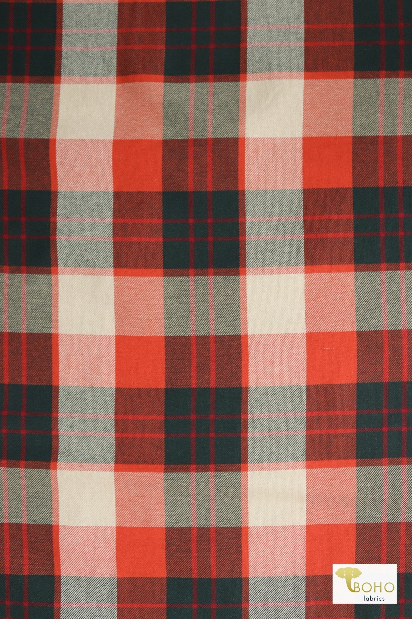 10/08/2024 Fabric Happy Hour! Shacket Bundle - Rudolph Plaid. - Boho Fabrics - 