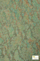 2 Yard & 3 Yard Precuts!  Forest Cobra, Printed Brushed Sweater Knit Fabric - Boho Fabrics - Sweater Prints, Knit Fabric