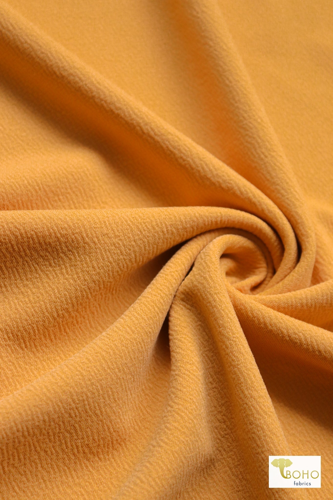 2 Yard & 3 Yard Precuts! Mustard, Liverpool Knit Fabric - Boho Fabrics - Jacquard Knit Fabric