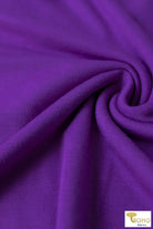 Amethyst, Solid Rayon Spandex Knit Fabric - Boho Fabrics - Rayon Jersey Solid, Knit Fabric