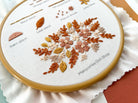 Beginner Embroidery Kit - Stitch Sampler for beginners - Boho Fabrics - 