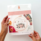 Beginner Embroidery Kit - Stitch Sampler for beginners - Boho Fabrics - 