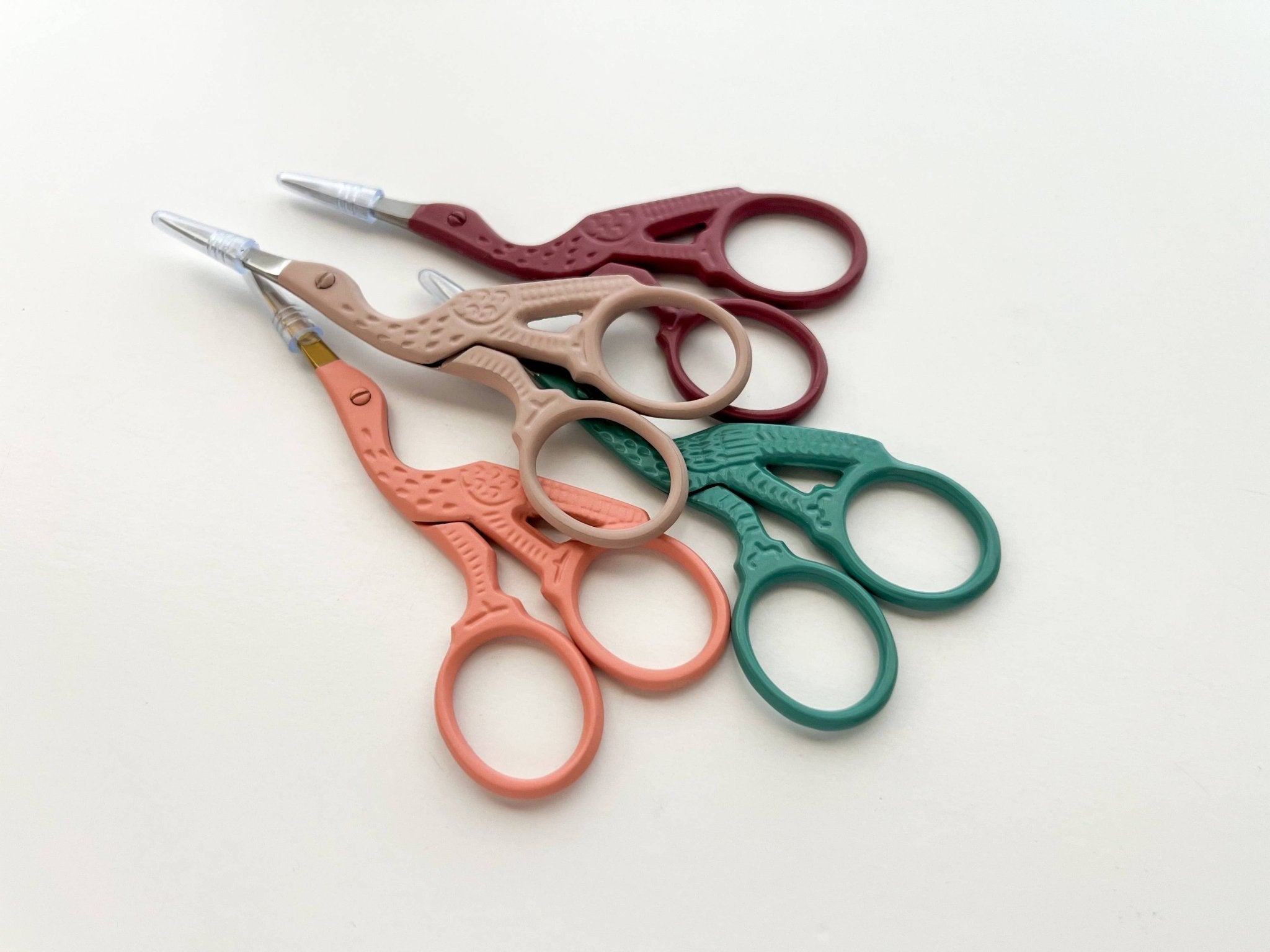 Bird scissors, small sewing scissors, stork scissors (PRE - ORDER) - Boho Fabrics - 