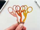 Bird scissors, small sewing scissors, stork scissors (PRE - ORDER) - Boho Fabrics - 