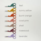 Bird scissors, small sewing scissors, stork scissors (PRE - ORDER) - Boho Fabrics - 