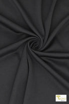 Black (Polyester), Swim Lining Fabric - Boho Fabrics - Lining