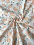 Clementines, Double Gauze Cotton Woven Fabric - Boho Fabrics - Lawn/Poplin, Woven