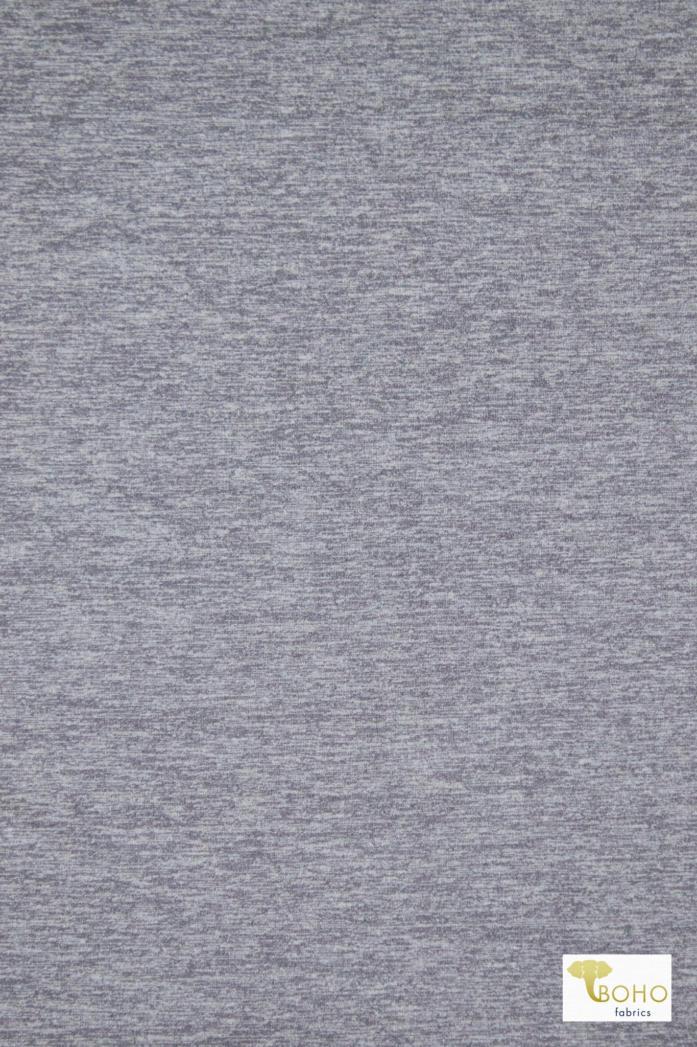 Cloudburst Gray Space Dye, Nylon Knit Fabric - Boho Fabrics - Athletic Knit Fabric