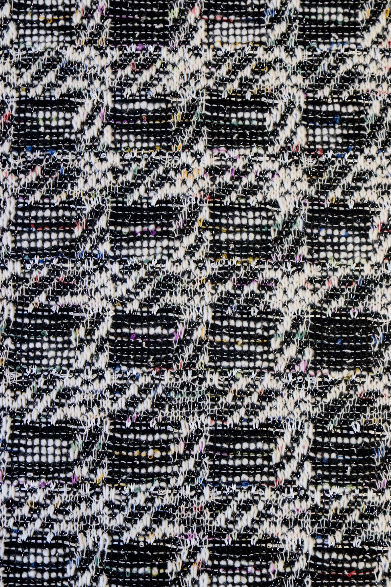 Confetti Plaid Boucle, Jacquard Knit Fabric (PRE - ORDER) - Boho Fabrics - Jacquard Knit Fabric