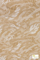 Damask Knit Fabric - Boho Fabrics - Jacquard Knit Fabric