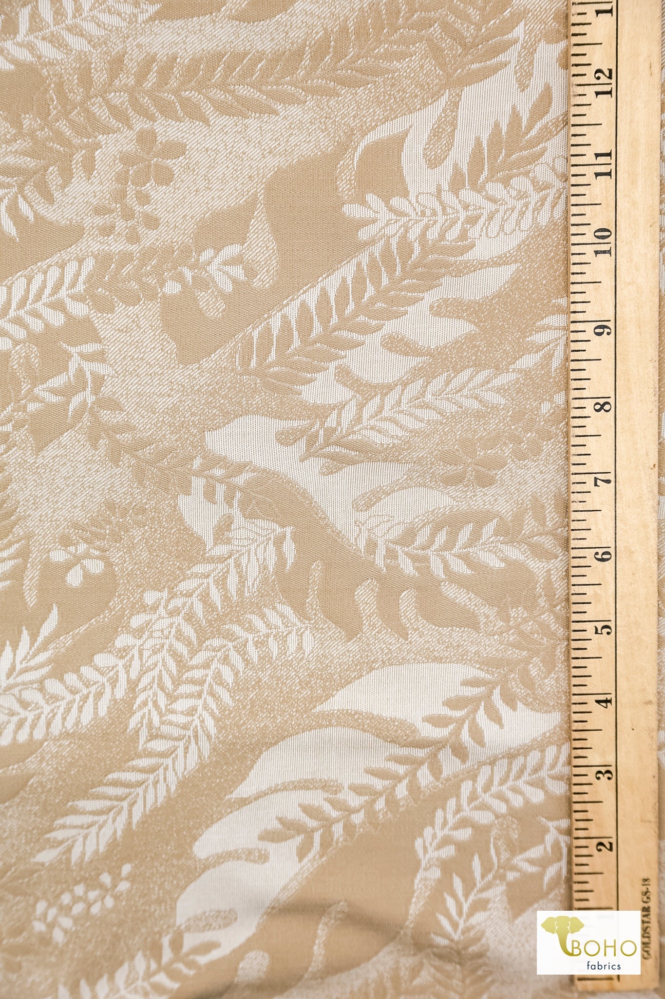 Damask Knit Fabric - Boho Fabrics - Jacquard Knit Fabric