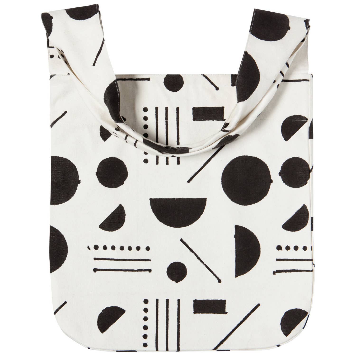 Danica Studio Domino Block Printed Cotton Tote Bag (PRE - ORDER) - Boho Fabrics - Bags