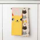 Danica Studio Meow Meow Cats Kitchen Towel Set of 2. (PRE - ORDER) - Boho Fabrics - Home Decor