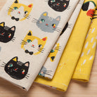 Danica Studio Meow Meow Cats Kitchen Towel Set of 2. (PRE - ORDER) - Boho Fabrics - Home Decor