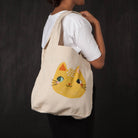 Danica Studio Meow Meow Cats Tote Bag. (PRE - ORDER) - Boho Fabrics - Bags