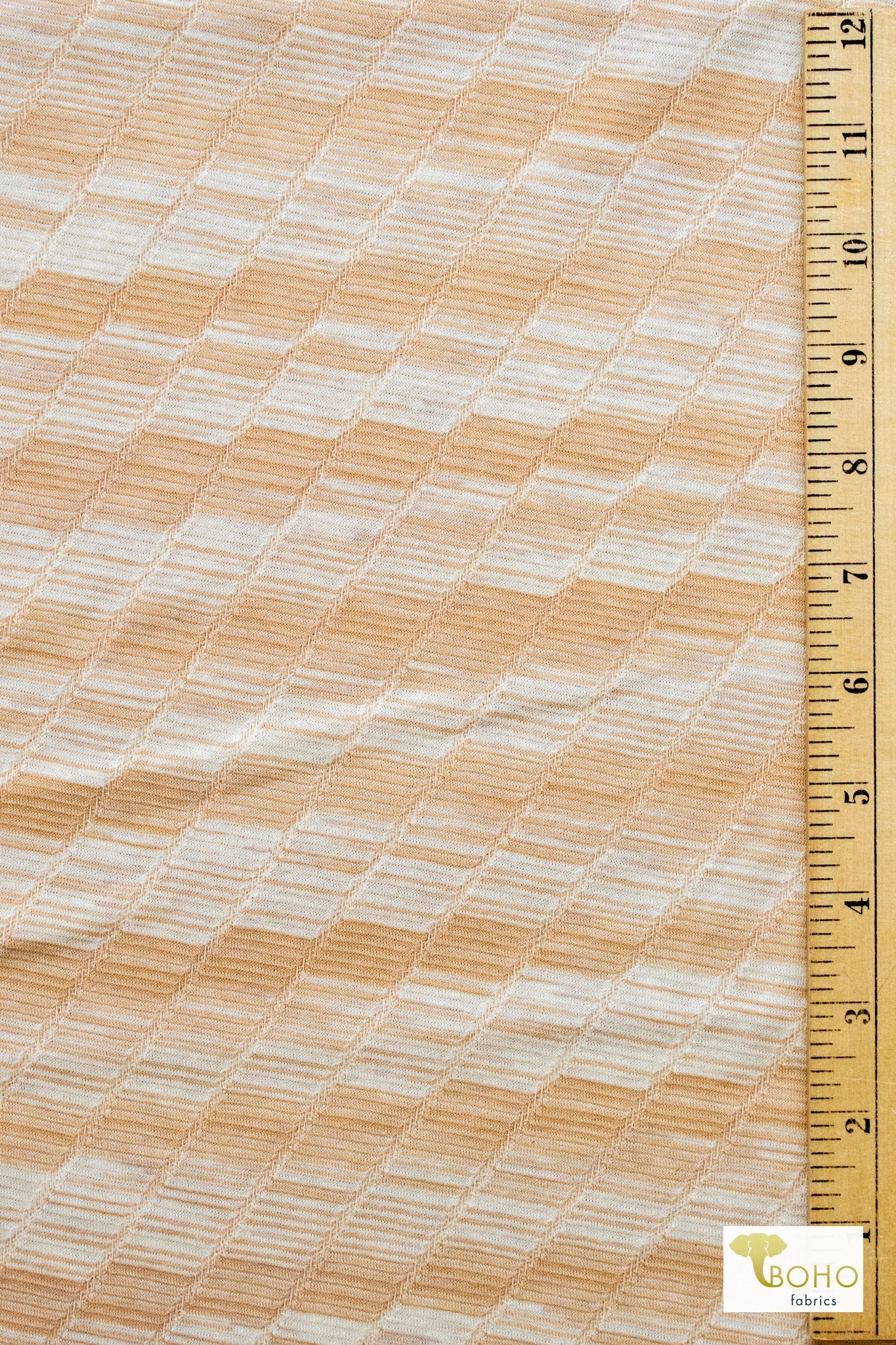 Desert Waves Jersey Knit - Boho Fabrics - Jersey Solid, Knit Fabric