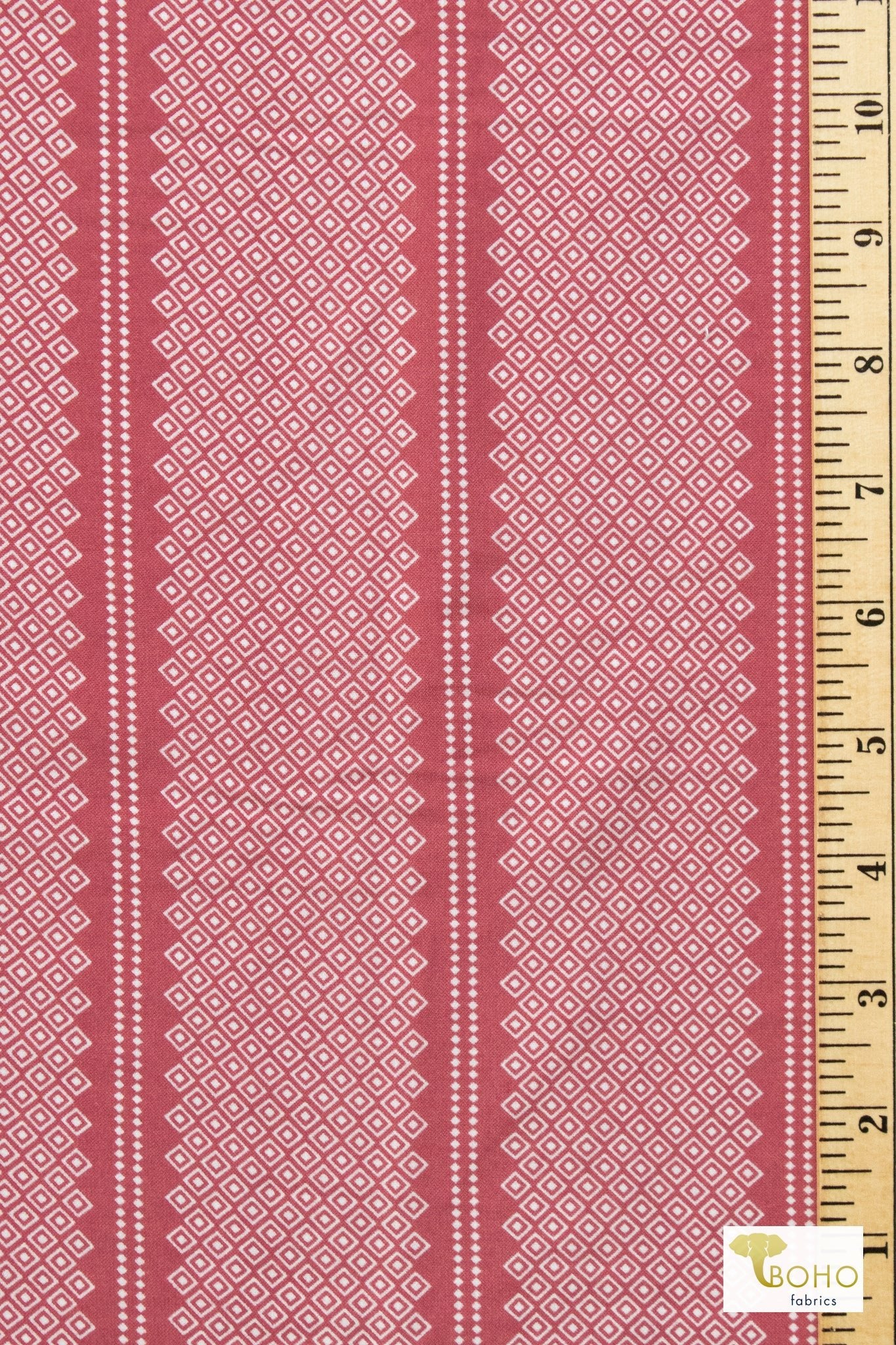 Diamond Luxe in Pink, Georgette Woven Fabric - Boho Fabrics - Georgette, Woven