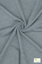 Dove Gray, Solid Brushed Sweater Knit Fabric - Boho Fabrics - Sweater Solids, Knit Fabric