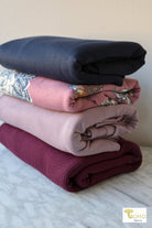 Elyse Mauve, Sweater & French Terry Knit Bundle (CM - SWTR - 02) - Boho Fabrics - Fabric Bundles