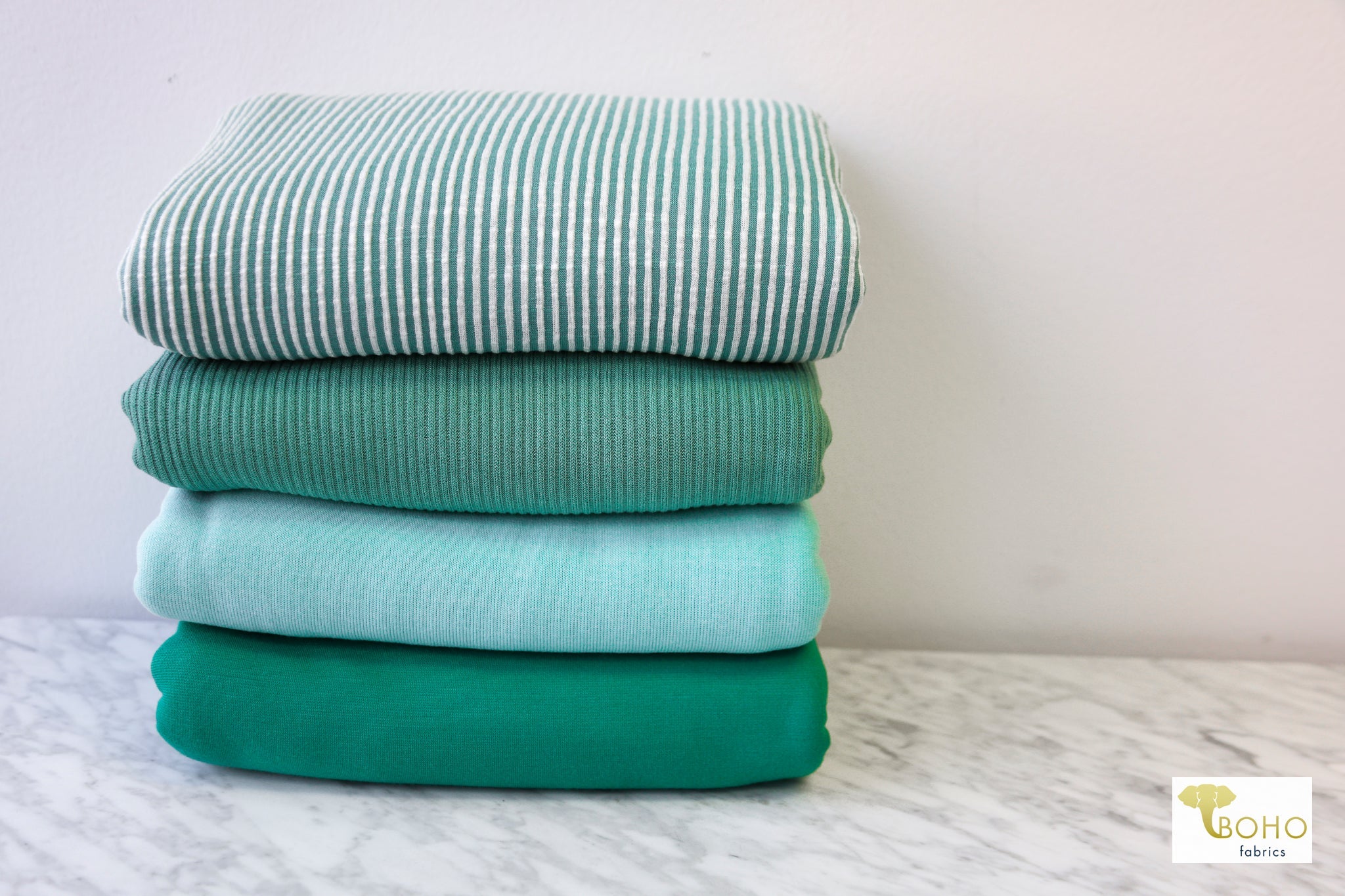 Emerald Coast, Knit Capsule Bundle (CM - CAPS - 06) - Boho Fabrics - Fabric Bundles