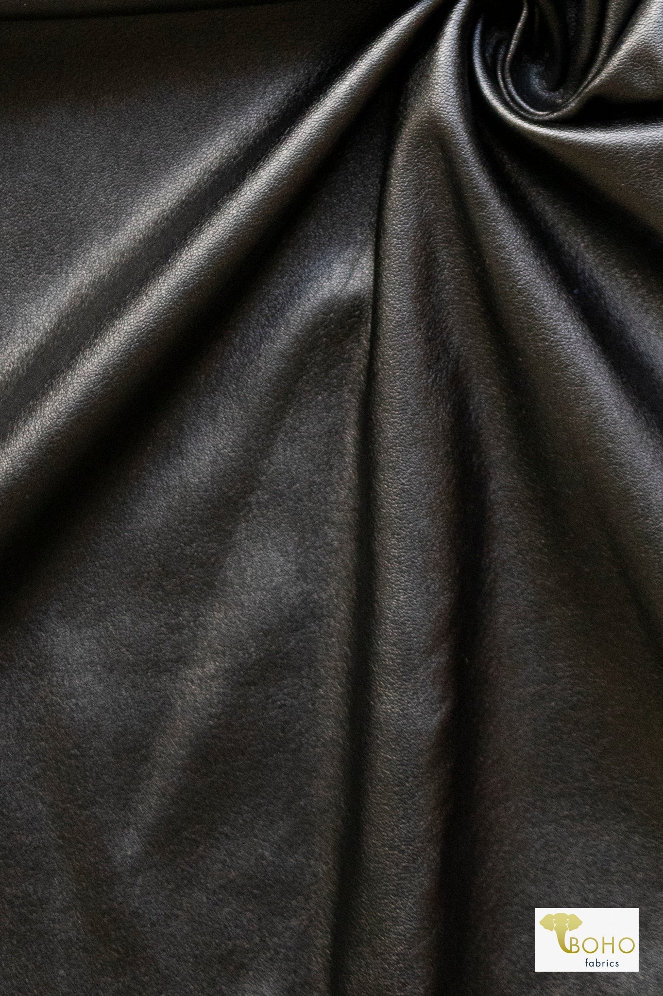 Faux Leather Knit Fabric - Boho Fabrics - Novelty Knit