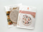 Floral Embroidery DIY Kit, modern embroidery craft kit - Boho Fabrics - 