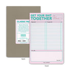 Get Your Shit Together Pad (Pastel Edition) - (Pre - Order) - Boho Fabrics - Stationary