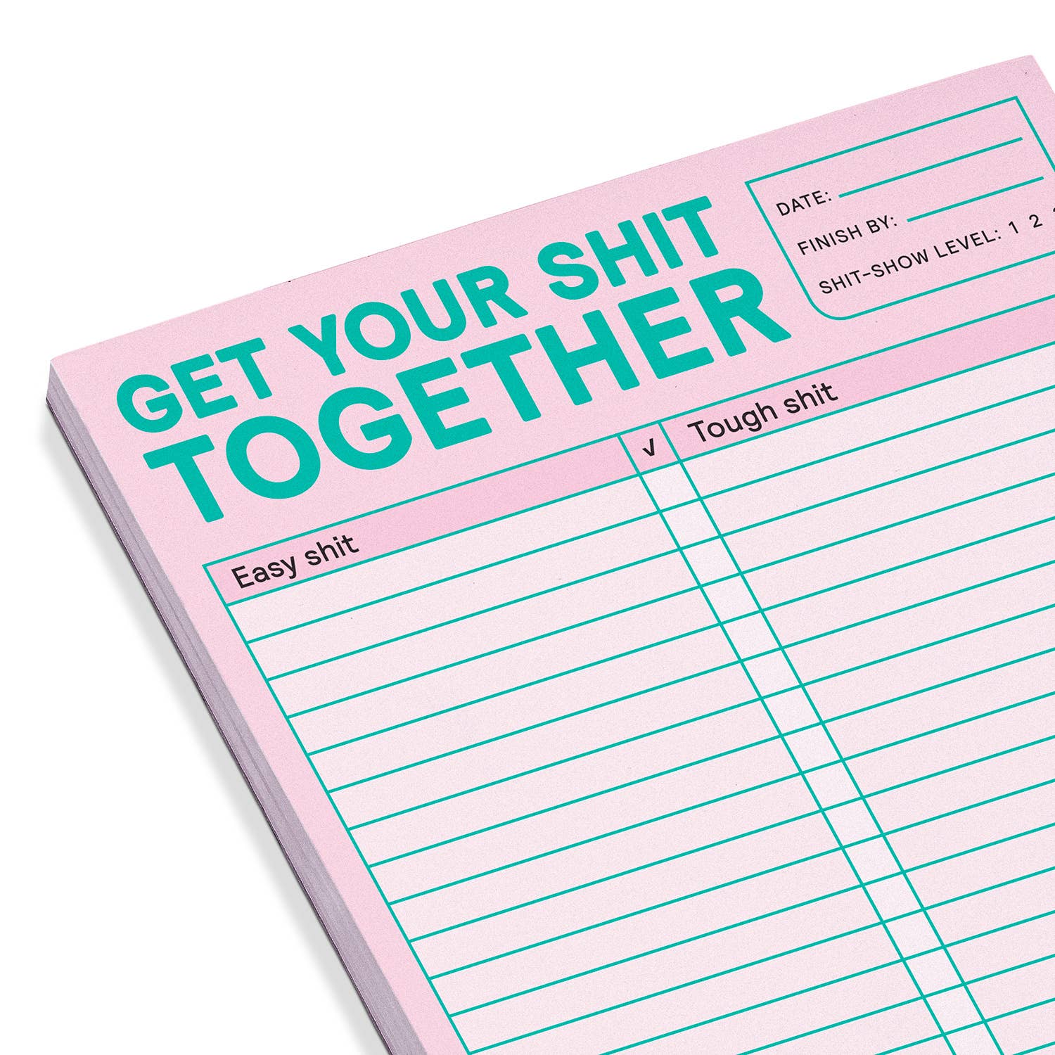 Get Your Shit Together Pad (Pastel Edition) - (Pre - Order) - Boho Fabrics - Stationary