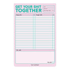 Get Your Shit Together Pad (Pastel Edition) - (Pre - Order) - Boho Fabrics - Stationary