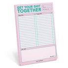 Get Your Shit Together Pad (Pastel Edition) - (Pre - Order) - Boho Fabrics - Stationary