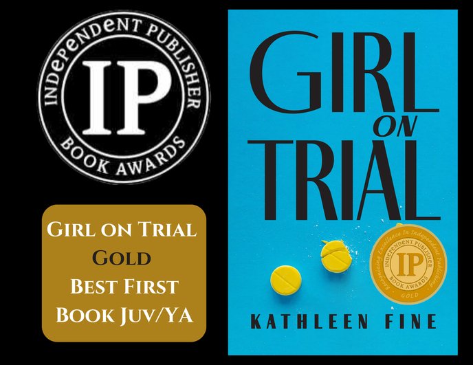 Girl on Trial, by Kathleen Fine. Local Sparks, MD Author! - Boho Fabrics - Books