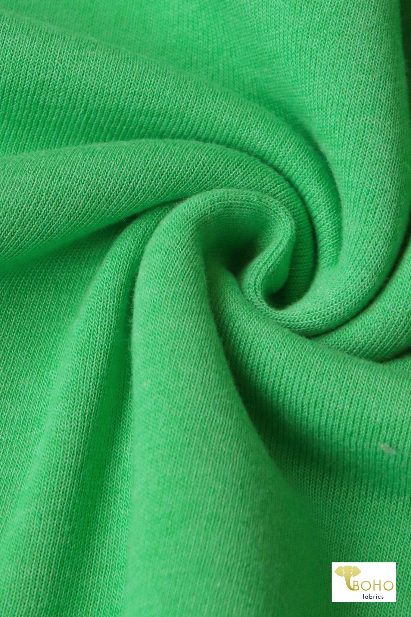 Green Apple, Sweatshirt Fleece - Boho Fabrics - Sweatshirt Fleece