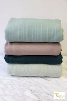 Green Ice, Sweater Knit Bundle (CM - SWTR - 05) - Boho Fabrics - Fabric Bundles