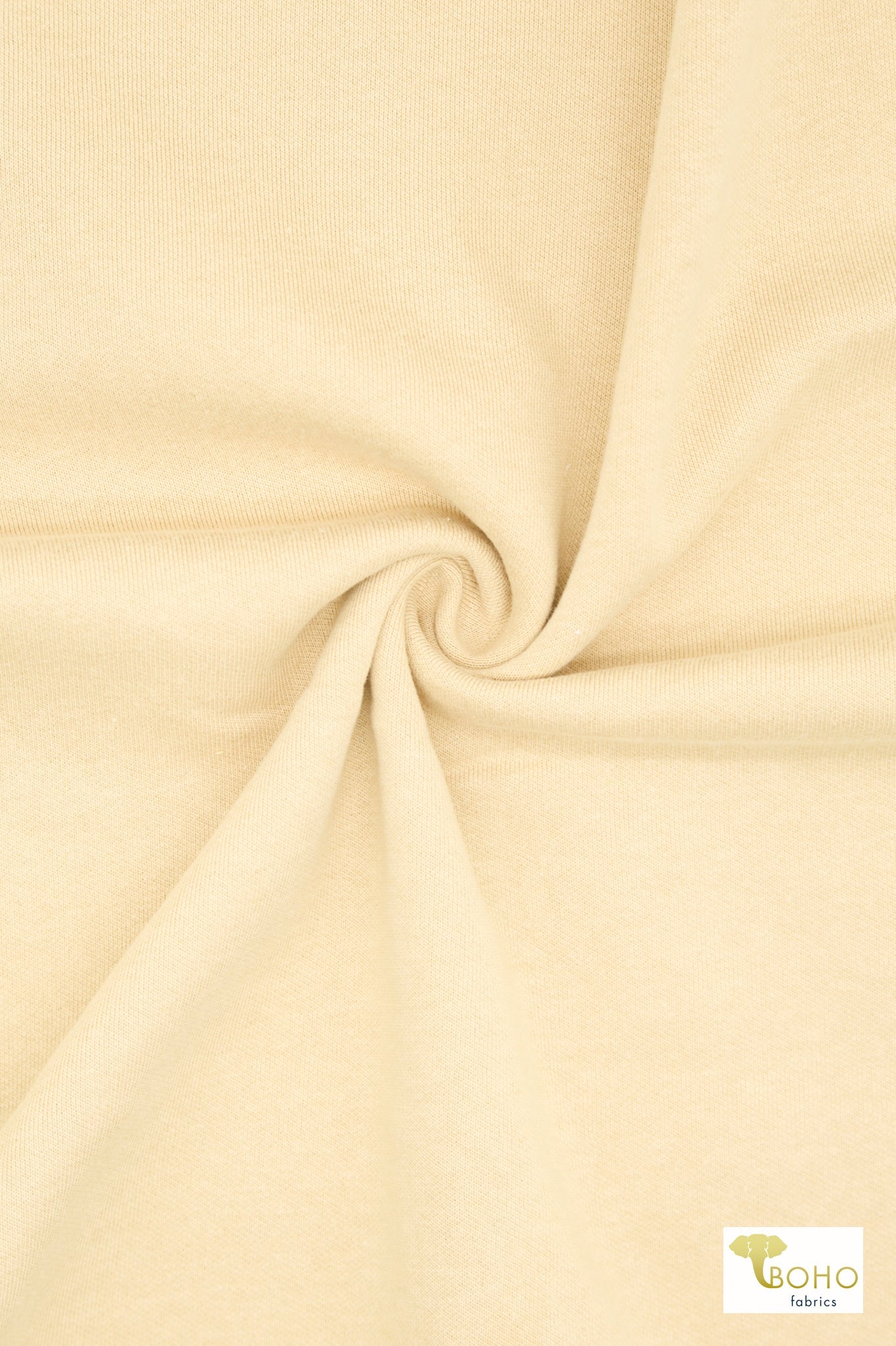 Ivory Parchment, Sweatshirt Fleece Fabric - Boho Fabrics - Sweatshirt Fleece