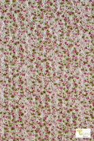 Juliet Roses, Stretch Mesh Fabric - Boho Fabrics - Stretch Mesh