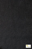 LAST CUTS! Black Dragonscale, Ponte Print, Double Knit - Boho Fabrics - Ponte Print, Knit Fabric