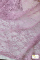 Lavender Elegance, Double Border Woven Lace - Boho Fabrics - Lace, Woven