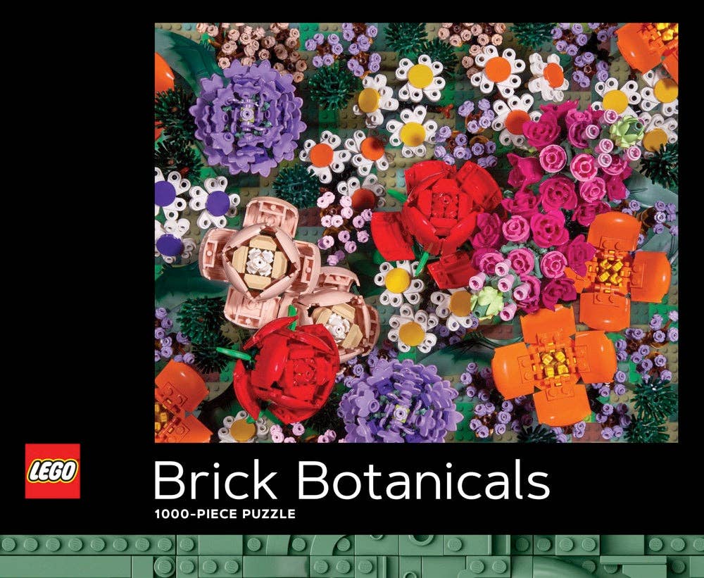 LEGO Brick Botanicals 1,000 - Piece Puzzle - Boho Fabrics - Puzzles