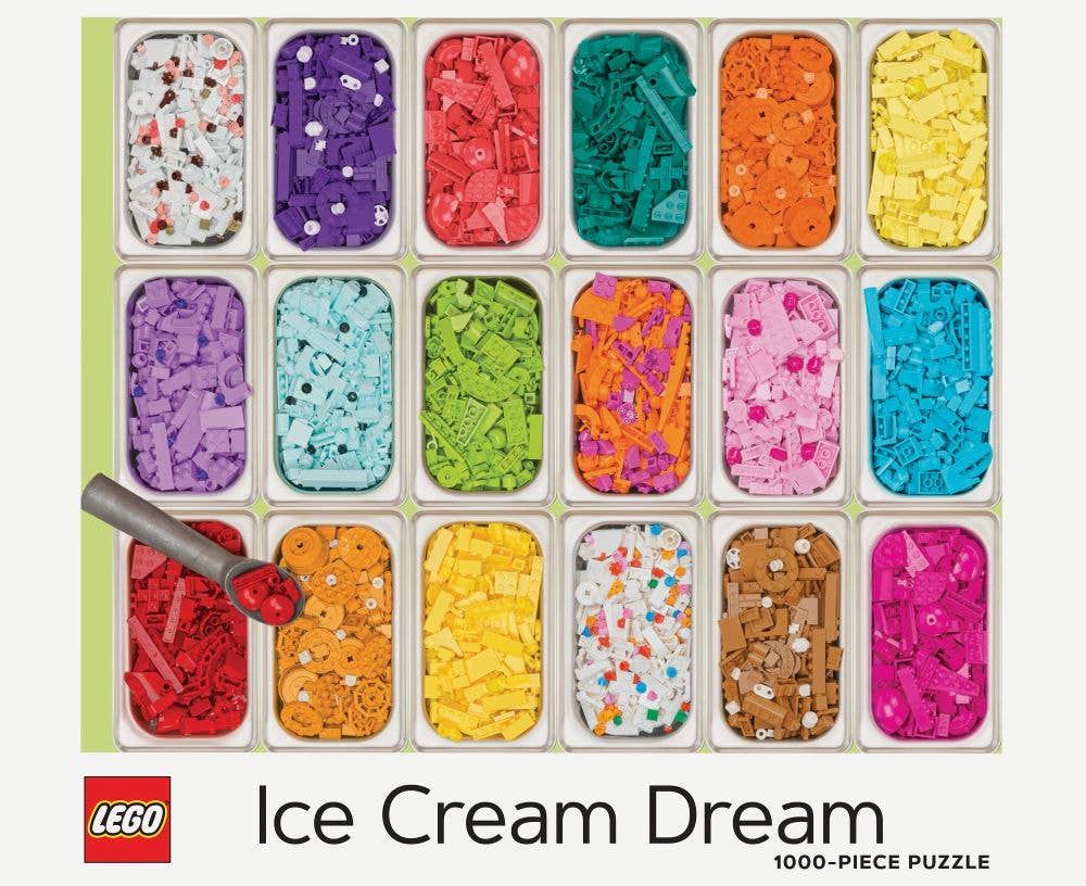 Lego Ice Cream Dream Puzzle - Boho Fabrics - Puzzles