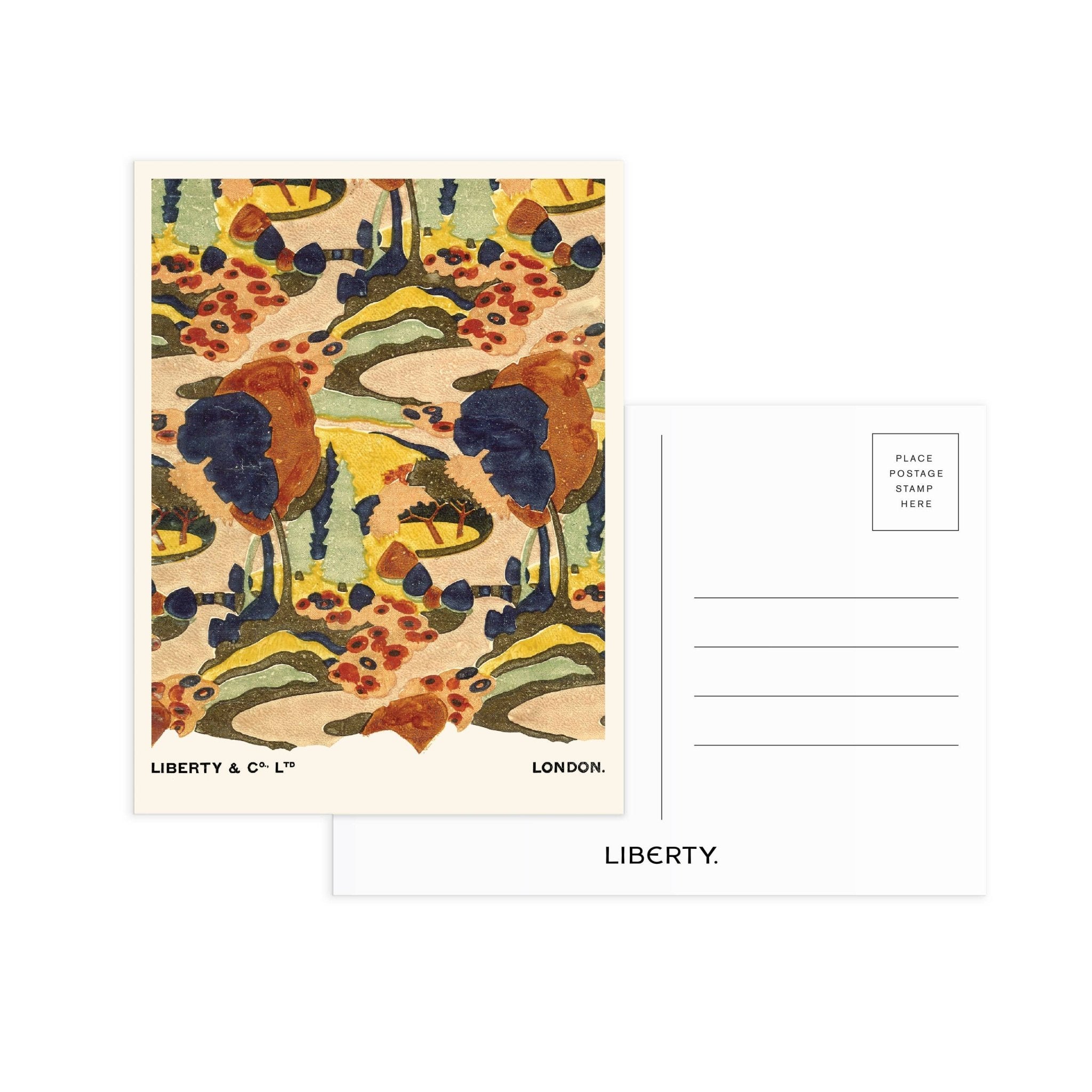 Liberty Postcard Book (Pre - Order) - Boho Fabrics - 