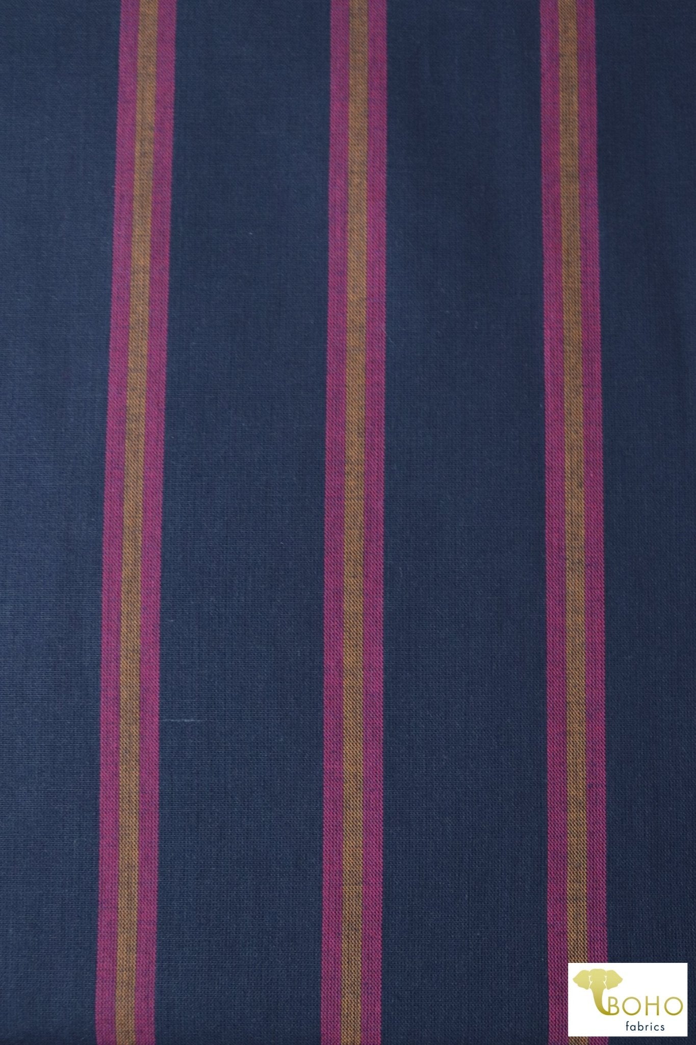 8.5 yards popular of purple and blue woven cotton fabric