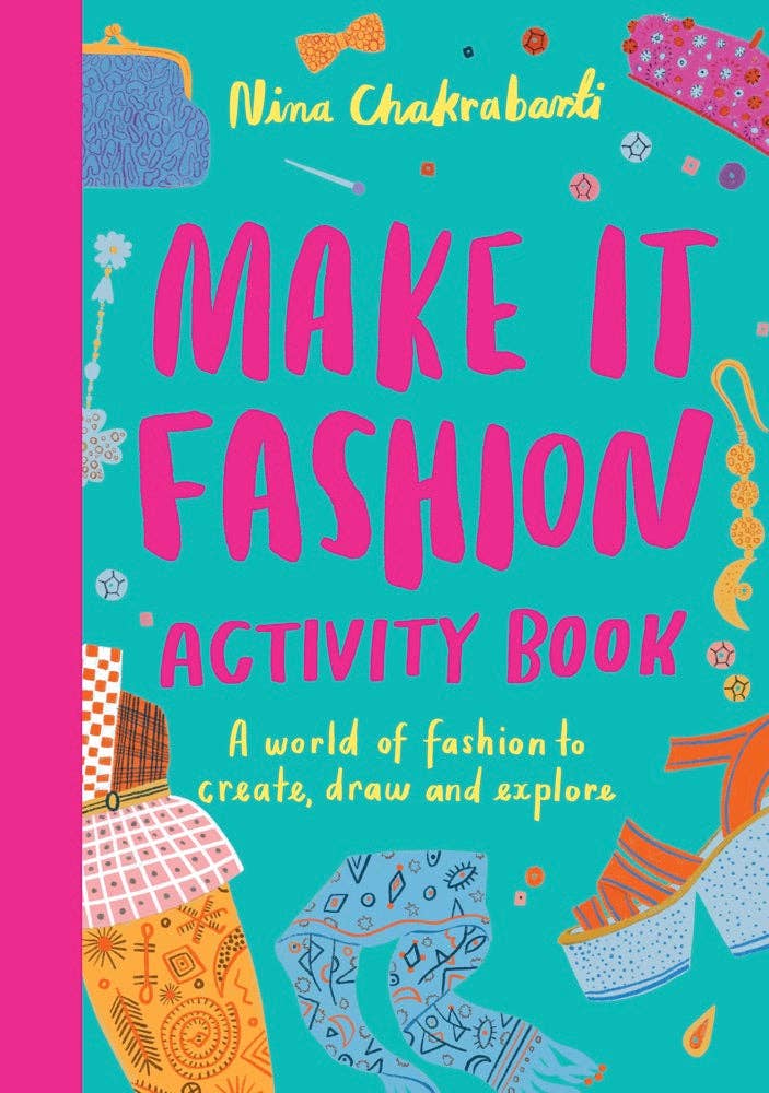 Make It Fashion Activity Book (Pre - Order) - Boho Fabrics - 