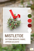 "Mistletoe" Gift Set, Free with Orders over $125! - Boho Fabrics - Buttons & Snaps