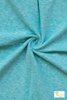 Ocean Blue, Triblend Jersey Knit - Boho Fabrics - Jersey Solid, Knit Fabric