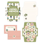 Plant Lover Mini Memo with Stickers - Boho Fabrics - 