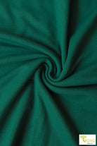 Ranger Green, Solid Rayon Spandex Knit Fabric - Boho Fabrics - Rayon Jersey Solid, Knit Fabric