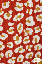 Red Leopard, Knit Capsule Bundle (CM - CAPS - 02) - Boho Fabrics - Fabric Bundles