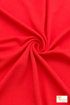 Red Orange (Polyester), Swim Lining Fabric - Boho Fabrics - Lining