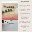 Red Rocks Meditative Art Paint by Number Kit - Boho Fabrics - 